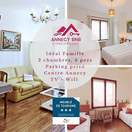 Le Family Lodge 2 Chambres 4 Personnes Classe 3 Etoiles Annecy Buitenkant foto